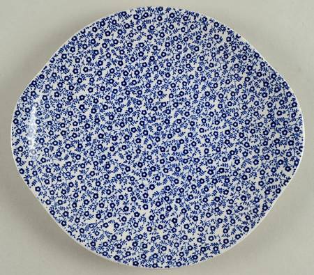 Felicity Blue Handled Cake Plate