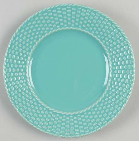 Celebration Turquoise Salad Plate