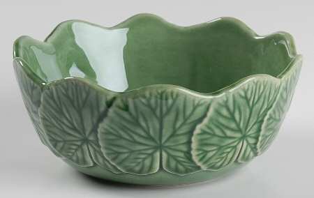Geranium Green Coupe Cereal Bowl