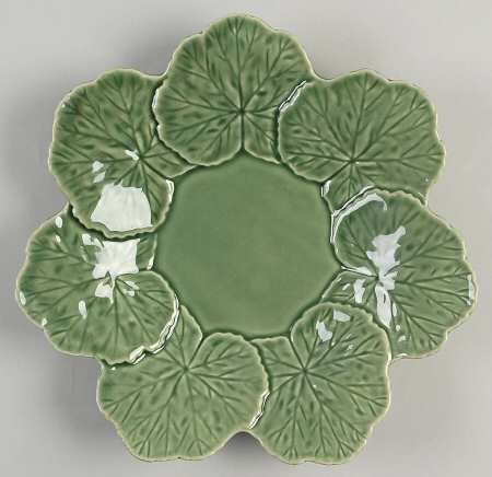 Geranium Green Luncheon Plate