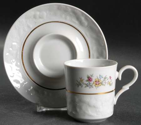 Garland Flat Cup & Saucer Set