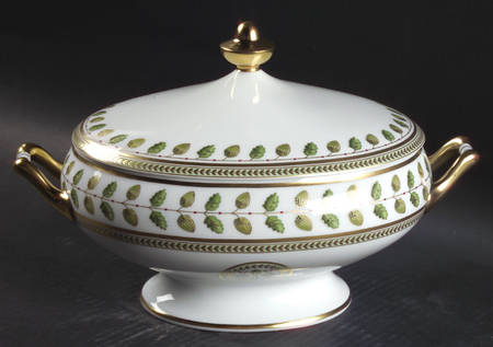 Constance Oval Covered Vegetable by Bernardaud