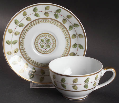 Constance Footed Cup & Saucer Set