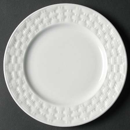 Basketweave Bread & Butter Plate