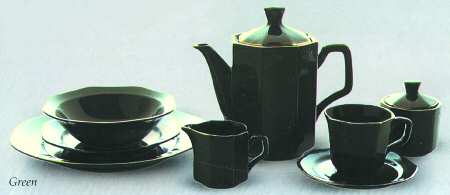 Hilton Green by Bengal Fine Ceramics