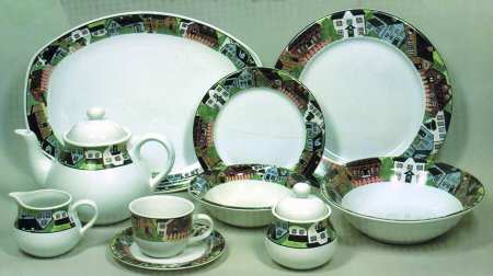 Neighbourhood White by Bengal Fine Ceramics