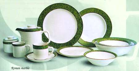 Roman Marble by Bengal Fine Ceramics