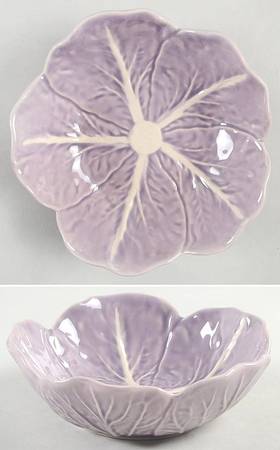 Cabbage Lavender Fruit/Dessert (Sauce) Bowl