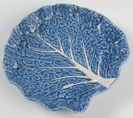Cabbage Blue Salad Plate