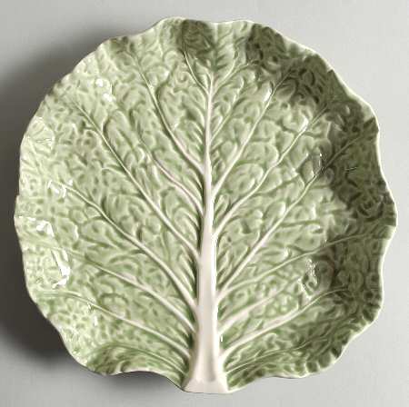 Cabbage Light Green Salad Plate