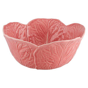Cabbage Pink 11" Large Salad Serving Bowl