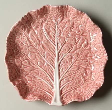 Cabbage Pink Salad Plate