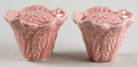Cabbage Pink Salt & Pepper Set