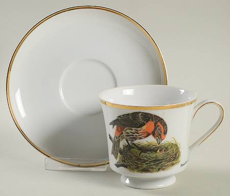 Cardinal Footed Cup & Saucer Set