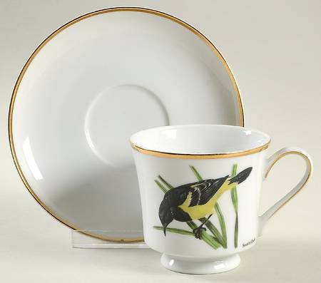 Cardinal Footed Cup & Saucer Set