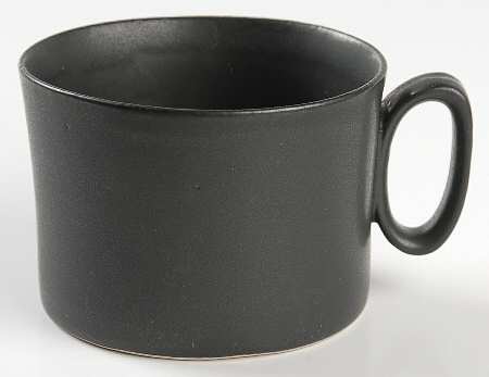 Black Velvet Flat Cup
