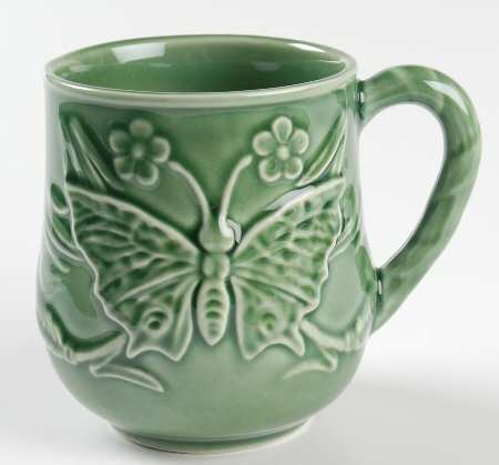 Papillon Ivy Green Mug