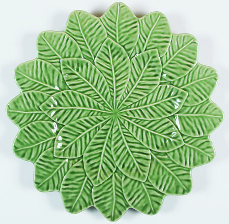 Lemon Leaf Green Service Plate (Charger)