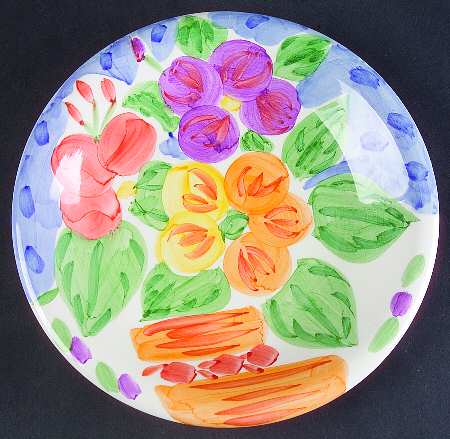 Bouquet Salad Plate
