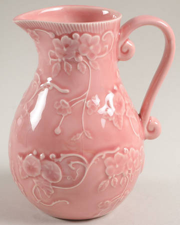 Flowers Pink 20 Oz Pitcher