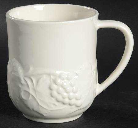 Grape White Mug