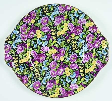 BNY5 Handled Cake Plate