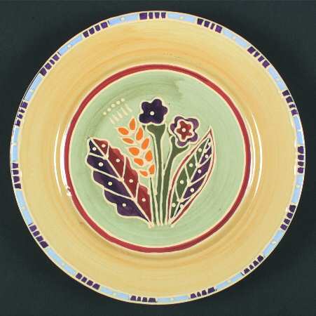 Autumn Field Salad/Dessert Plate