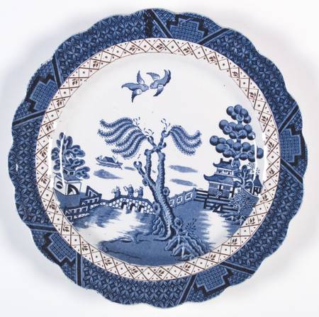 Real Old Willow (No Trim) Dinner Plate