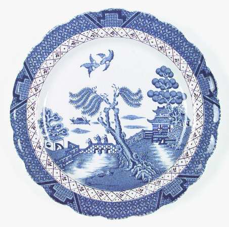 Real Old Willow (No Trim) Luncheon Plate