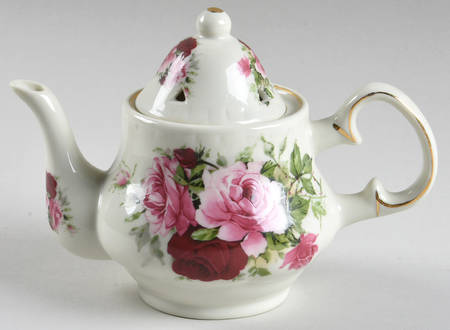 Victorian Rose Mini Teapot & Lid