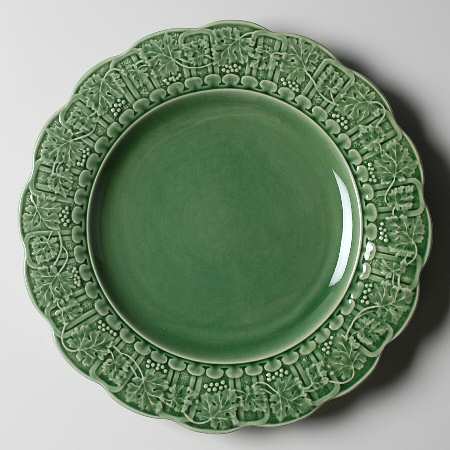 Green Grape Leaf by Bordallo Pinheiro