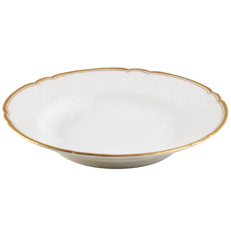 Akjaer (White Background) Small Bread & Butter Plate