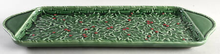 Holly (Christmas Holly) 18" Tart Tray
