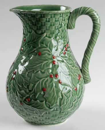 Holly (Christmas Holly) 64 Oz Pitcher