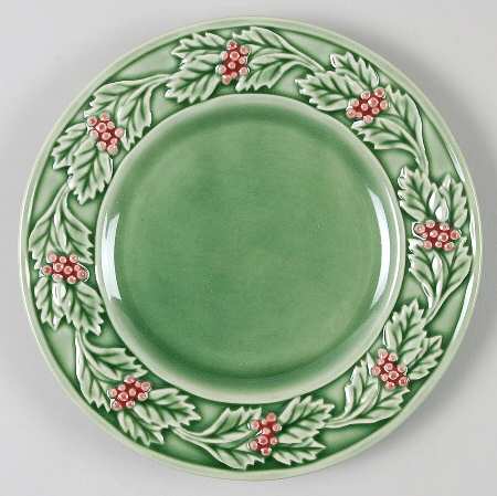 Holly (Christmas Holly) Bread & Butter Plate