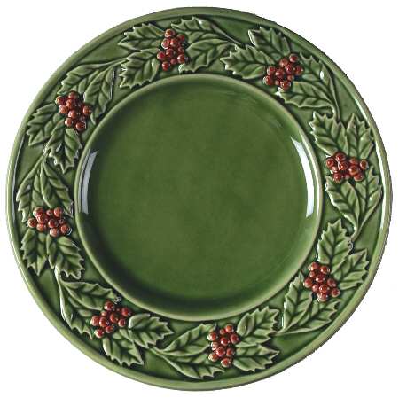 Holly (Christmas Holly) Luncheon Plate