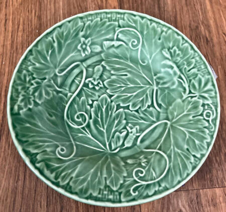 Vine Green Bread & Butter Plate