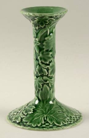 Vine Green 6" Candlestick