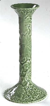 Vine Green 9" Tall Candlestick