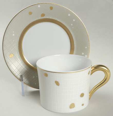 Rendez Vous Flat Cup & Saucer Set
