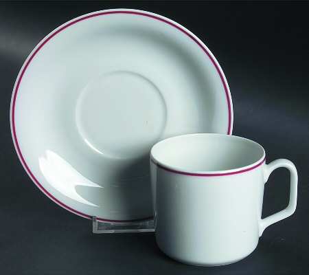 BOY25 Flat Cup & Saucer Set