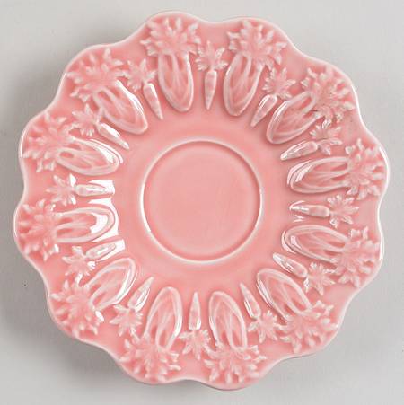 Rabbit Pink Saucer