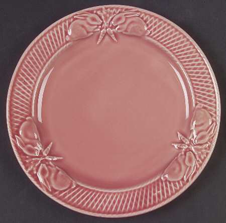 Rabbit Pink Salad Plate