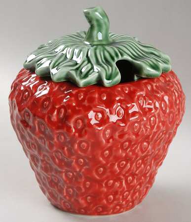 Strawberry Service Small Tureen & Lid