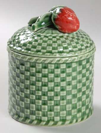 Strawberry Service Jam/Jelly & Lid