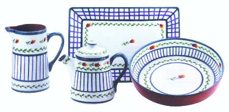 Bonjour 12" Rectangular Serving Platter