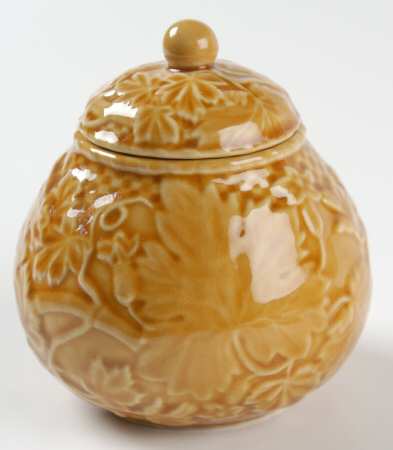 Vine Gold Sugar Bowl & Lid