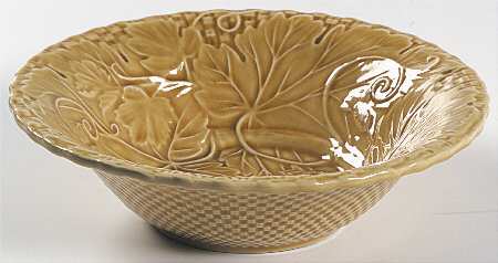 Vine Gold Coupe Soup Bowl