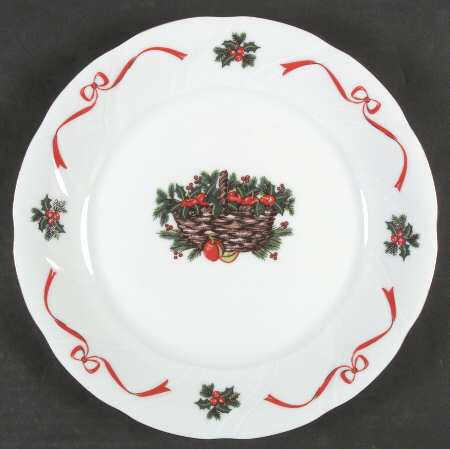 Basket of Cheer (Scalloped, Swirl Embossed) by Baum Brothers