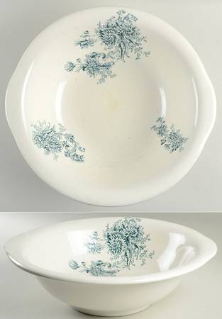 Chrysanthemum Green Bowl for 160 Oz Pitcher & Bowl Set